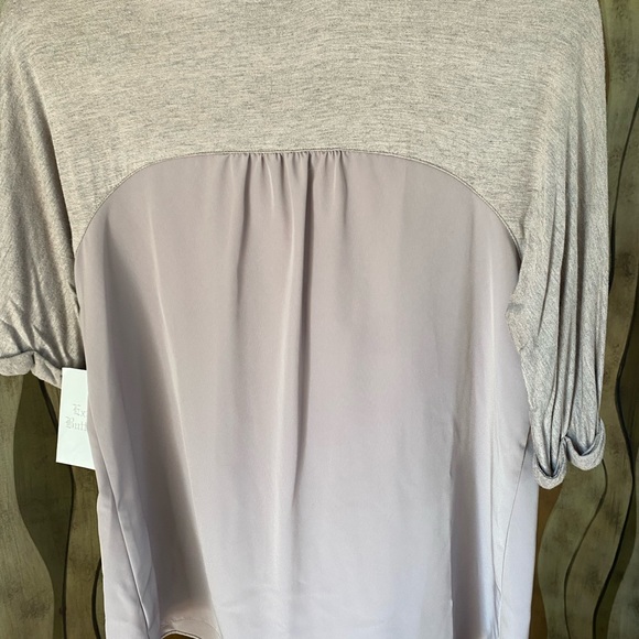 NWT Style & Co Women’s Taupe Pleated Top, size PS - Picture 8 of 8